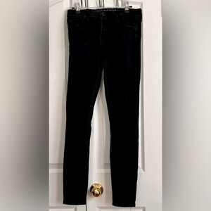 - ARTICLES OF SOCIETY,  WOMENS JEANS, BLACK, DISTRESSED, Size 28